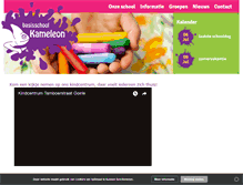 Tablet Screenshot of kameleon-goirle.nl